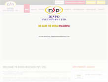 Tablet Screenshot of dispochem.com